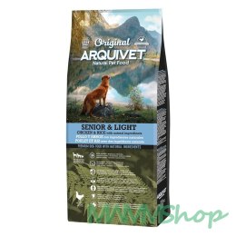 Arquivet Arquivet Original Senior & Light kurczak z ryżem 12 kg