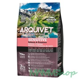 Arquivet Arquivet Sensitive łosoś z ziemniakami 3 kg