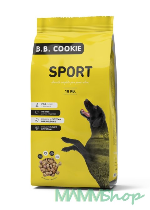 Golden Pet Food B.B. COOKIE SPORT dla psów aktywnych 18 KG