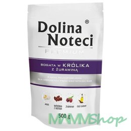 Dolina Noteci Dolina Noteci Premium bogata w królika z żurawiną saszetka 500 g