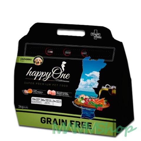 HappyOne Meditteraneum HappyOne Grain-Free Mediterraneum Puppy 3Kg