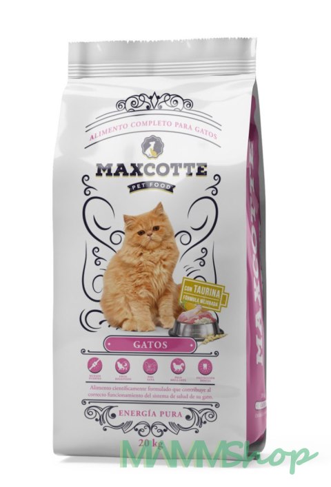 Golden Pet Food Maxcotte Gatos dla kotów 20kg