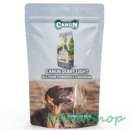 Canun PRÓBKA Canun TERRA Diary Light (Basique) dla psów seniorów 100 g