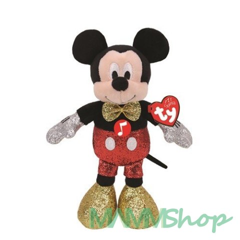 Maskotka TY Myszka Mickey z dźwiękiem 25 cm