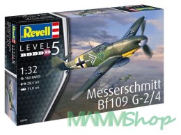 Model plastikowy Messerschmitt BF 109G-2/4 1/32