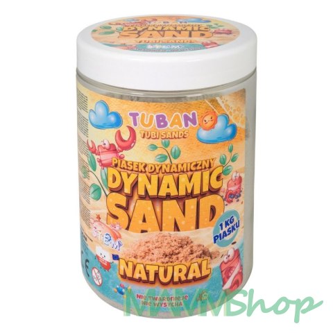 Piasek dynamiczny 1kg naturalny