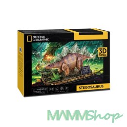 Puzzle 3D National Geographic - Stegozaur