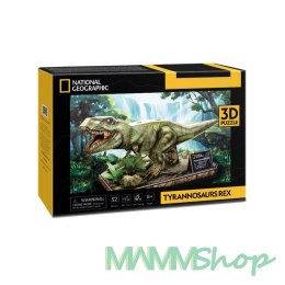 Puzzle 3D National Geographic - T-Rex