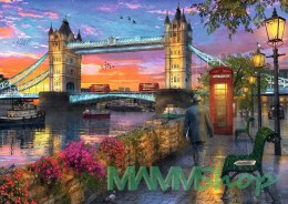 Puzzle 1000 elementów Zachód słońca nad Tower Bridge