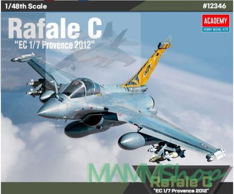 Model plastikowy Rafale C EC 1/7 Provence 2012 1/48