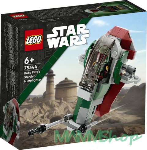 Klocki Star Wars 75344 Mikromyśliwiec kosmiczny Boby Fetta