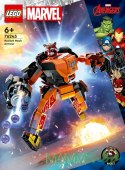 Klocki Super Heroes 76243 Mechaniczna zbroja Rocketa