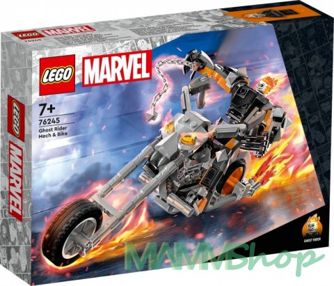 Klocki Super Heroes 76245 Upiorny Jeździec - mech i motor