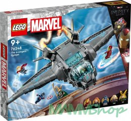 Klocki Super Heroes 76248 Quinjet Avengersów