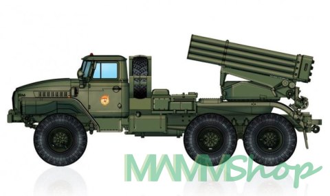 Model plastikowy BM-21 GRAD Rocket Launcher 1/72