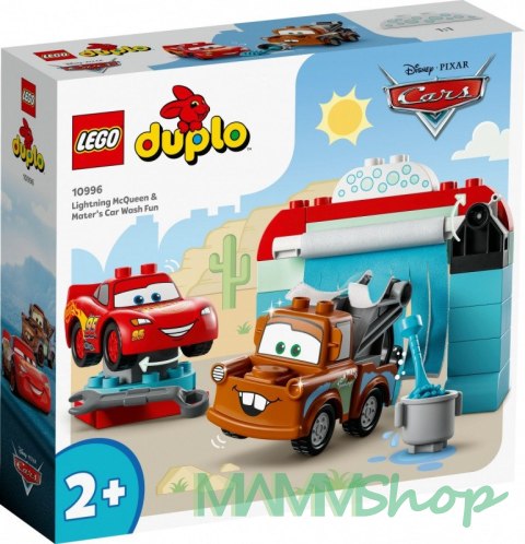 Klocki DUPLO 10996 Disney and Pixars Cars Zygzak McQueen i Złomek - myjnia