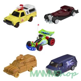 Hot Wheels Premium 100-lecie Disneya zestaw 5 aut