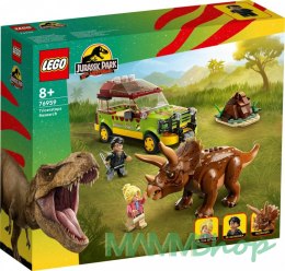 Klocki Jurassic World 76959 Badanie triceratopsa