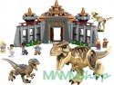 Klocki Jurassic World 76961 Centrum dla odwiedzających: atak tyranozaura i raptora