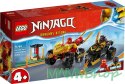 Klocki Ninjago 71789 Bitwa samochodowo-motocyklowa między Kaiem a Rasem