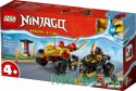 Klocki Ninjago 71789 Bitwa samochodowo-motocyklowa między Kaiem a Rasem