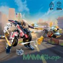 Klocki Ninjago 71792 Mech Sory zmieniający się w motocykl wyścigowy