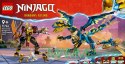 Klocki Ninjago 71796 Smok żywiołu kontra mech cesarzowej