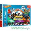 Puzzle 100 elementów Pędzące samochody Hot Wheels