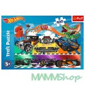 Puzzle 100 elementów Pędzące samochody Hot Wheels