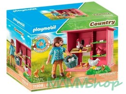 Zestaw z figurkami Country 71308 Kury z pisklętami