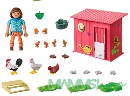 Zestaw z figurkami Country 71308 Kury z pisklętami