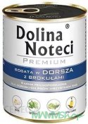 Dolina Noteci DOLINA NOTECI Premium bogata w dorsza z brokułami 12 x 800g