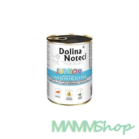 Dolina Noteci Dolina Noteci Premium Junior bogata w jagnięcinę 400g