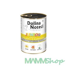 Dolina Noteci Dolina Noteci Premium Junior bogata w żołądki z kurczaka 400 g