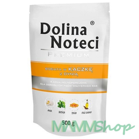 Dolina Noteci Dolina Noteci Premium bogata w kaczkę z dynią saszetka 500 g