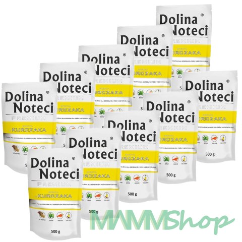 Dolina Noteci Dolina Noteci Premium bogata w kurczaka saszetka 10 x 500 g