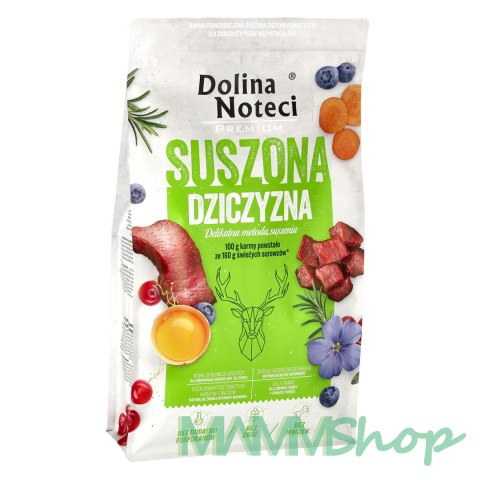 Dolina Noteci Dolina Noteci Premium karma suszona z dziczyzną 9 kg