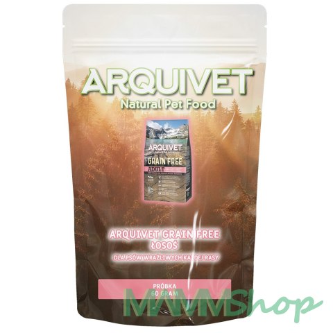 Arquivet PRÓBKA Arquivet GRAIN FREE z łososiem 60 g