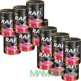 Rafi Rafi Cat karma bezzbożowa z cielęciną 12 x 400 g