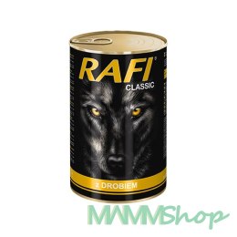 Rafi Rafi Classic z drobiem puszka 6x1240 g