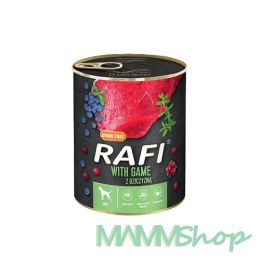 Rafi Rafi z dziczyzną, borówką i żurawiną 12 x 800 g