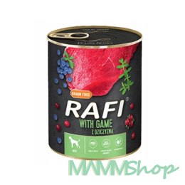 Rafi Rafi z dziczyzną, borówką i żurawiną 24 x 400 g