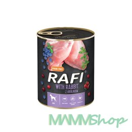 Rafi Rafi z królikiem, borówką i żurawiną 12 x 800 g