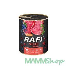 Rafi Rafi z wołowiną, borówką i żurawiną 12 x 800 g