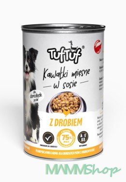 Tuf Tuf TUF TUF kawałki mięsne z drobiem 415g