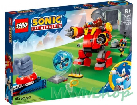 Klocki Sonic 76993 Sonic kontra dr. Eggman i robot Death Egg