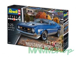 Model plastikowy Samochód 71 Ford Mustang Boss 351 1/25