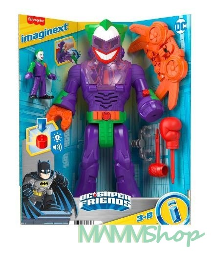 Zestaw figurek Imaginext DC Super Friends Joker i Śmiechorobot