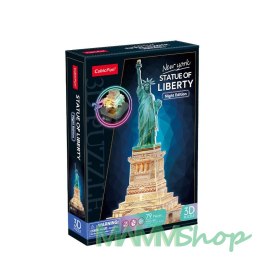 Puzzle 3D LED Statua Wolności (wersja nocna)