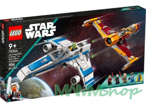 Star Wars 75364 Klocki E-Wing Nowej Republiki kontra Myśliwiec Shin Hati